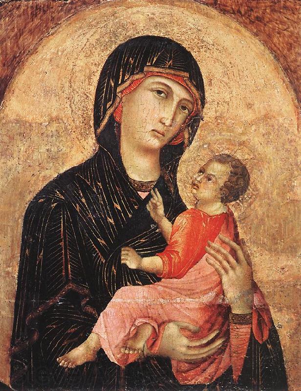 Duccio di Buoninsegna Madonna and Child (no. 593)  dfg